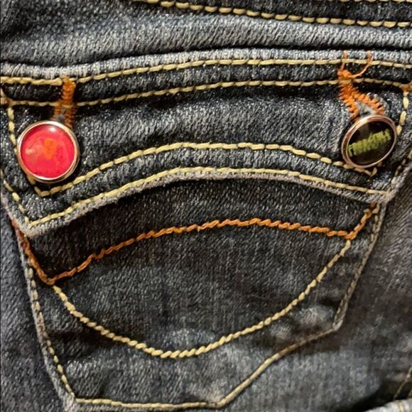 (5/$25) Freestyle Revolution Denim Skirt - Picture 5 of 8